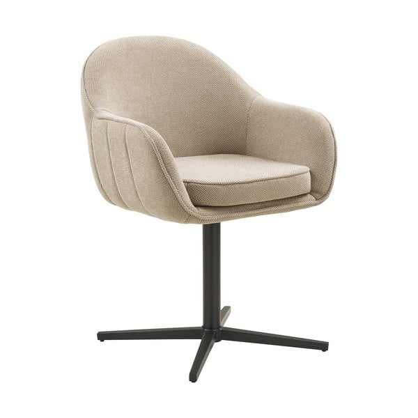 Set de scaune de sufragerie gri deschis cu cotiere 2 buc. tapițat Tamera – House Nordic