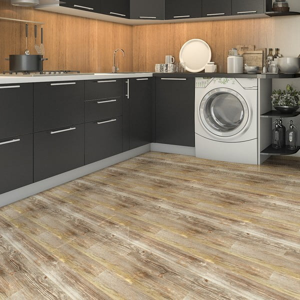 Autocolant pentru podea 90x60 cm Wooden Floor – Ambiance-image-2