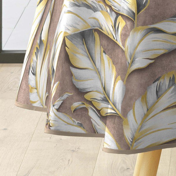 Față de masă lavabilă ø 160 cm Ebany – douceur d'intérieur-image-2