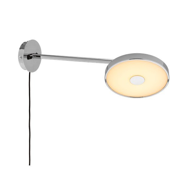 Aplică de perete argintiu-lucios LED cu structură flexibilă/cu intensitate reglabilă cu alimentare la priză ø 15 cm Asteria Wall Long – UMAGE-image-2