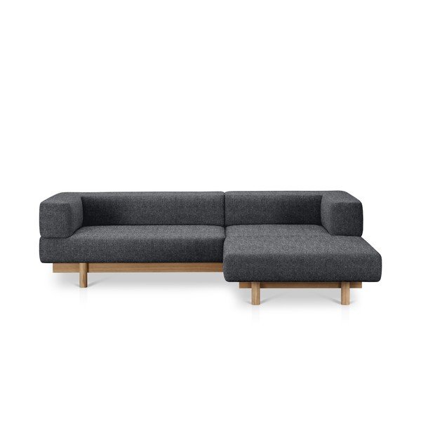 Canapea gri închis 260 cm Alchemist – EMKO
