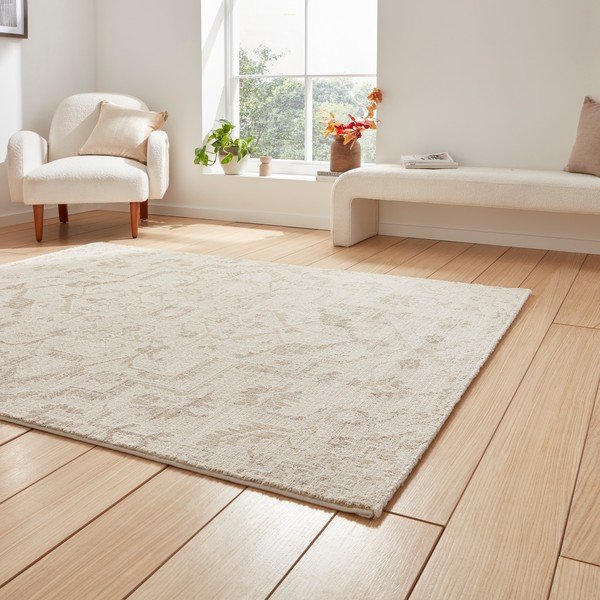 Covor crem 200x290 cm Geneva – Think Rugs-image-2