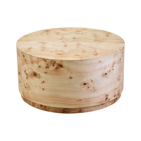 Măsuță de cafea în culoare naturală rotundă ø 80 cm Mota – Premier Housewares