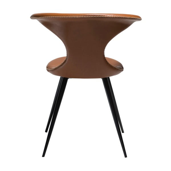 Scaun din piele artificială DAN-FORM Denmark Flair, maro-image-2
