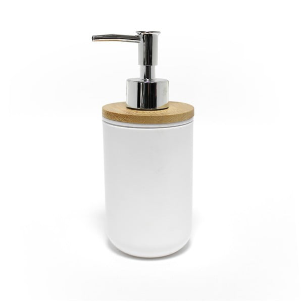 Dozator de săpun lichid alb din plastic 91 ml Smart – douceur d'intérieur