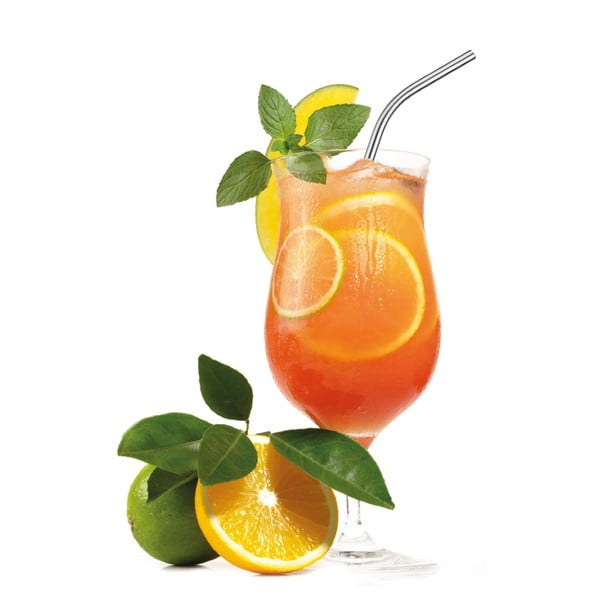 Set 4 paie curbate din inox pentru băuturi Westmark-image-2