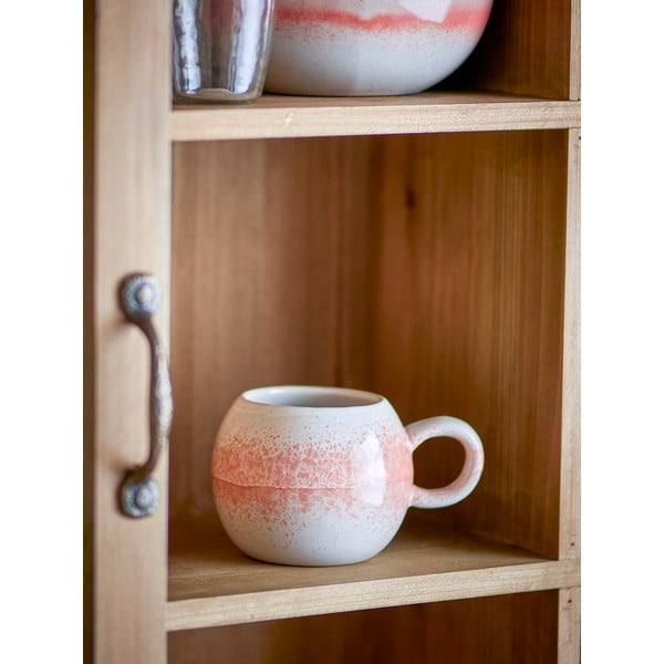 Cană portocalie din gresie 410 ml Paula – Bloomingville-image-2