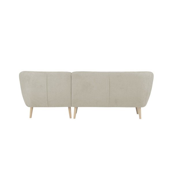 Colțar cu șezlong pe partea dreaptă Mazzini Sofas Sicile, bej-image-1