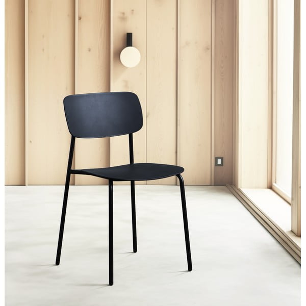 Scaune de dining negre 2 buc. Kirkland – Unique Furniture-image-1