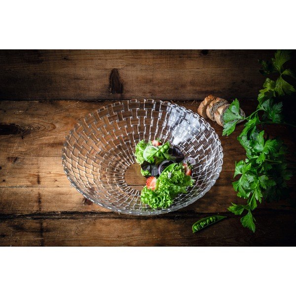 Bol decorativ din cristal Nachtmann Bossa Nova, 30 cm-image-2