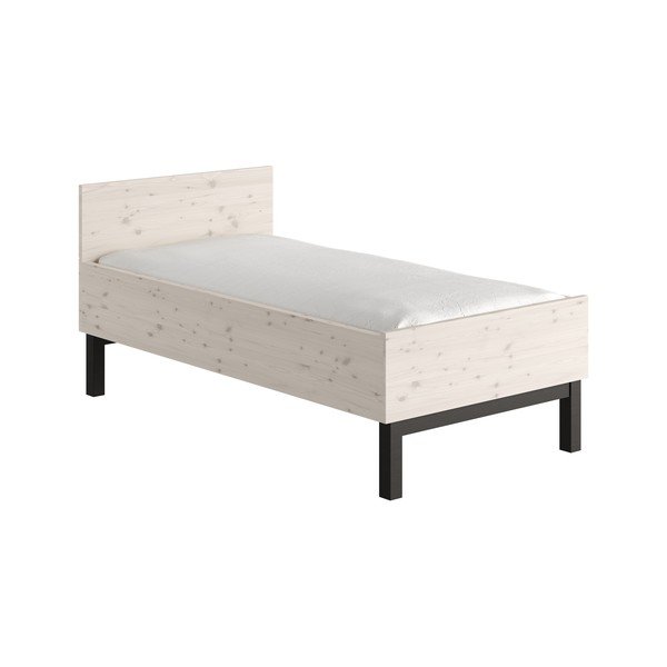 Pătuț alb 70x140 cm Country – Pinio-image-2