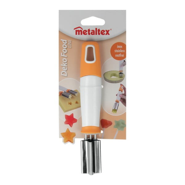 Tăietor pepene galben în formă de stea Metaltex Star, lungime 18 cm-image-1