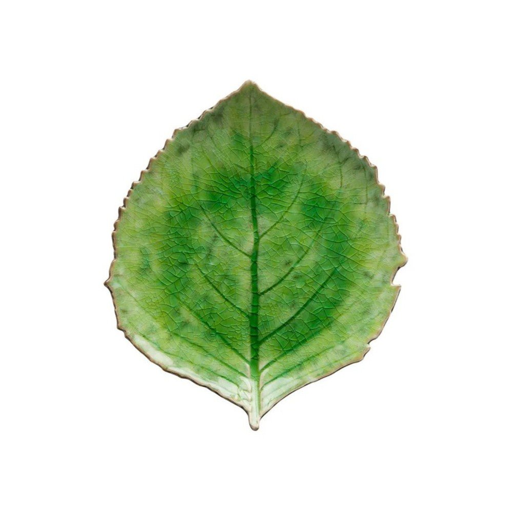 Farfurie din gresie ceramică Costa Nova Riviera 19 x 22 cm verde