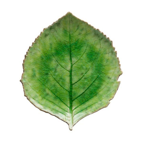 Farfurie din gresie ceramică Costa Nova Riviera, 19 x 22 cm, verde