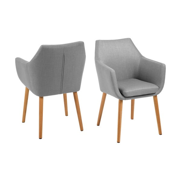 Fotoliu Actona Nora, gri deschis-image-3