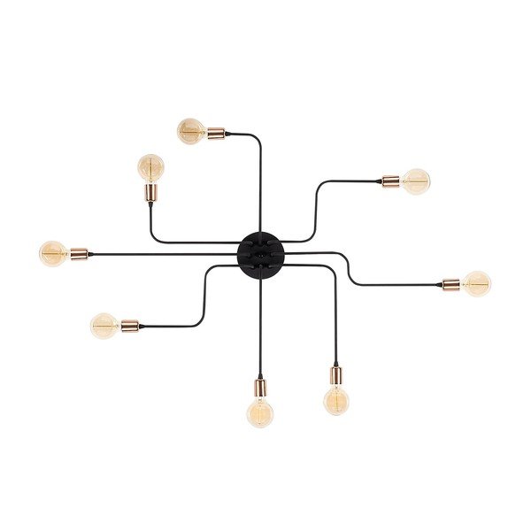 Aplică de perete neagră/în culoarea bronz Truva – Opviq lights-image-3
