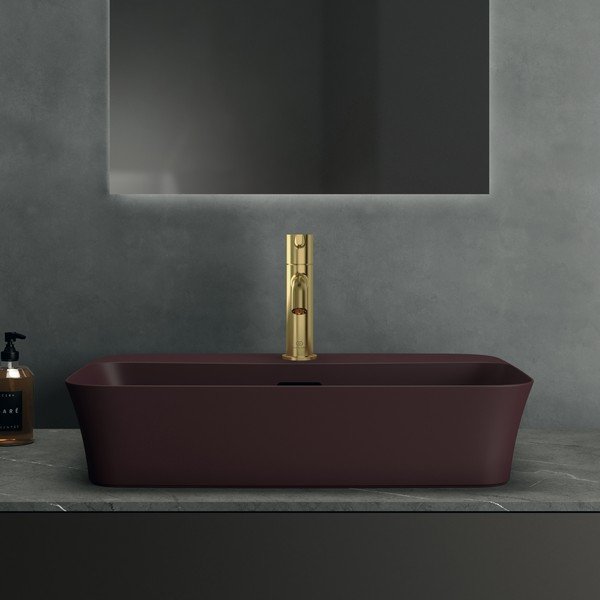 Chiuvetă burgundy din ceramică 55x38 cm Ipalyss – Ideal Standard-image-1