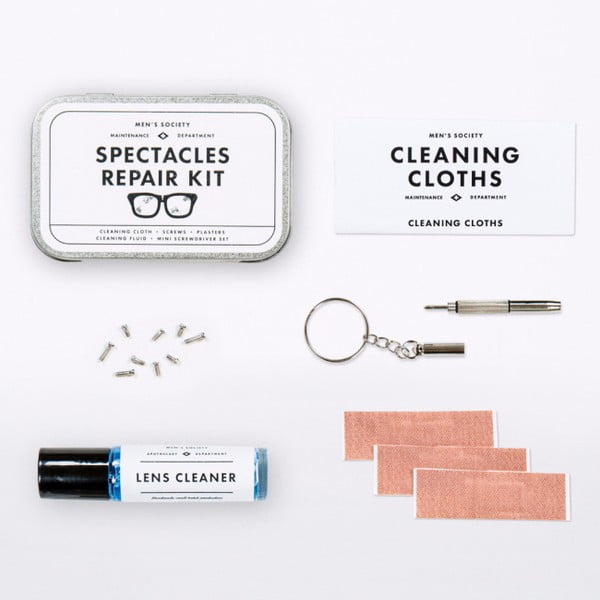 Kit pentru reparare și curățare ochelari Men's Society