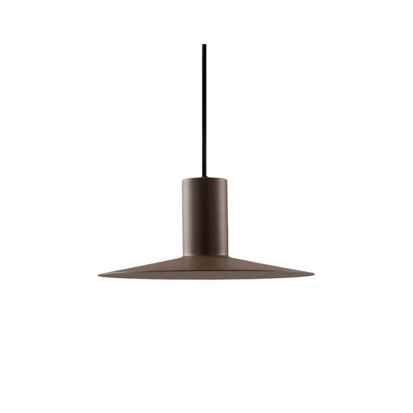 Lustră maro cu intensitate reglabilă din aluminiu ø 25 cm Evan – Jotex