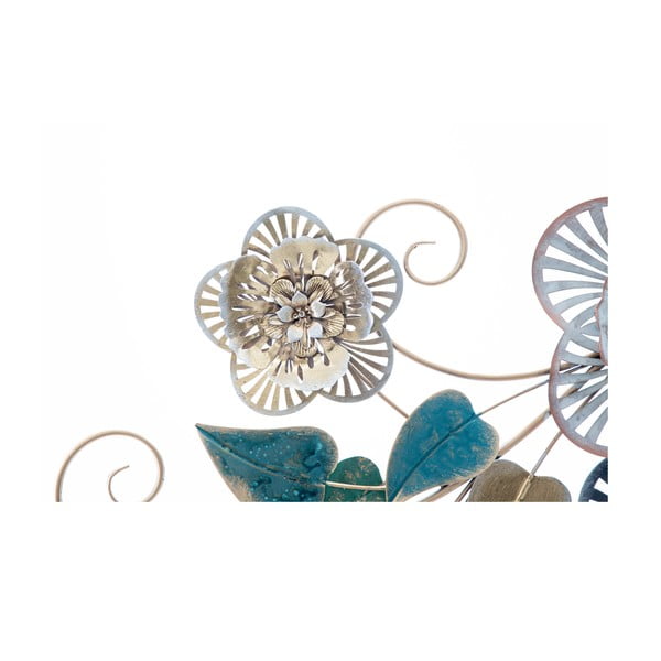 Decorațiune suspendată metalică Mauro Ferretti Campur -B-, 118 x 58 cm, motive florale-image-4