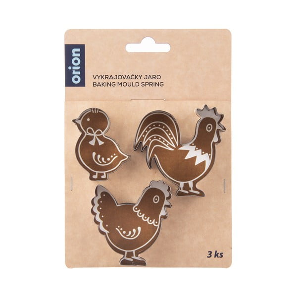 Forme de aluat 3 buc. cu model de Paști – Orion-image-4