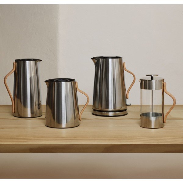 Cană termos argintiu din oțel inoxidabil 1,2 l Emma – Stelton-image-1