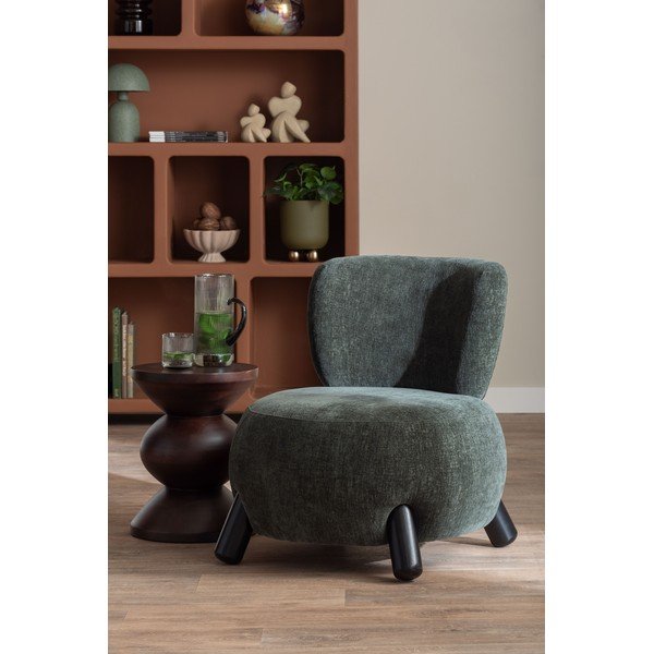 Veioză verde cu abajur din metal (înălțime 30 cm) Boaz – Leitmotiv-image-1