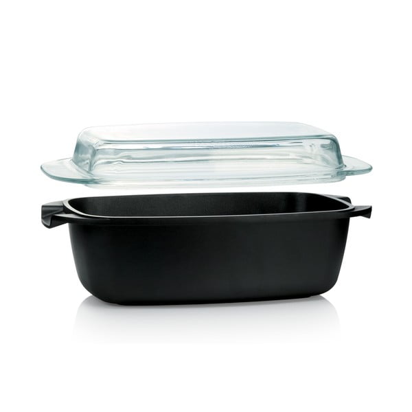 Tavă pentru copt și capac din sticlă Tescoma Premium, 39 x 22 cm-image-3