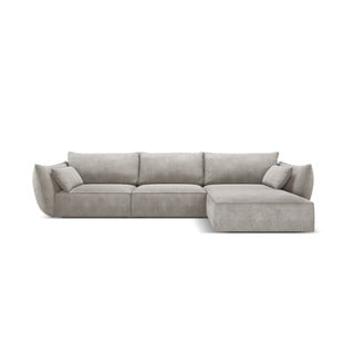 Colțar gri deschis (pe partea dreaptă) Vanda – Mazzini Sofas