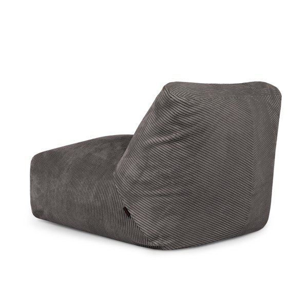 Fotoliu bean bag verde mentă cu tapițerie din catifea reiată Tube 100 – SLOWDOWN-image-4