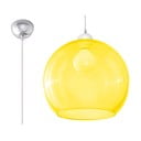 Lustră Sollux Bilbao, galben