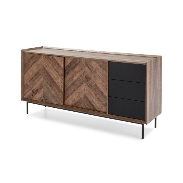 Comodă Marckeric Utah, decor stejar negru-image-3