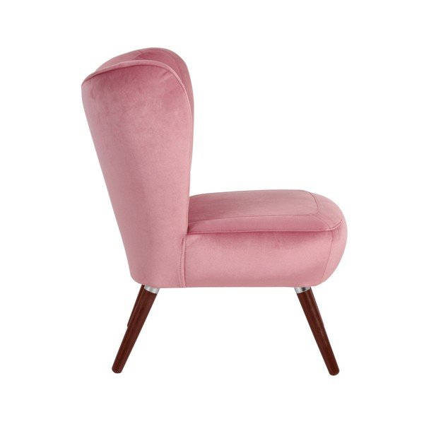 Fotoliu Max Winzer Sari Velvet, roz-image-4