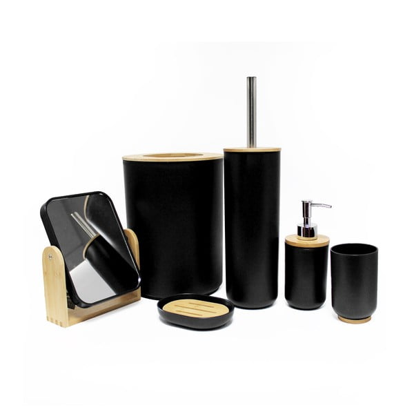 Săpunieră neagră din plastic Smart – douceur d'intérieur-image-1