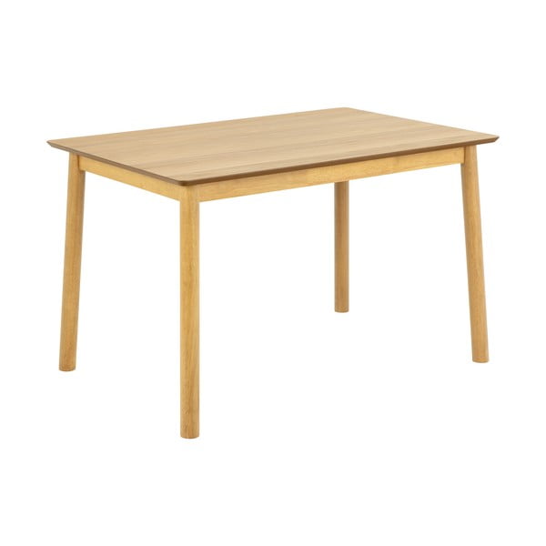 Masă de dining cu aspect de lemn de stejar 80x120 cm Barlow – Actona-image-2