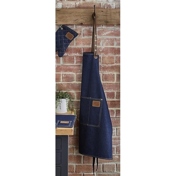Şorţ pentru bucătărie Cooksmart Oxford Denim-image-1