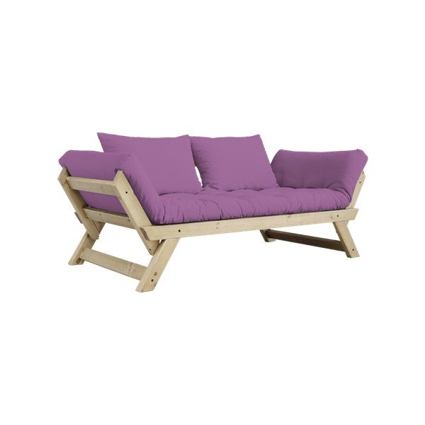 Canapea extensibilă Karup Bebop Natural/Taffy Pink-image-2