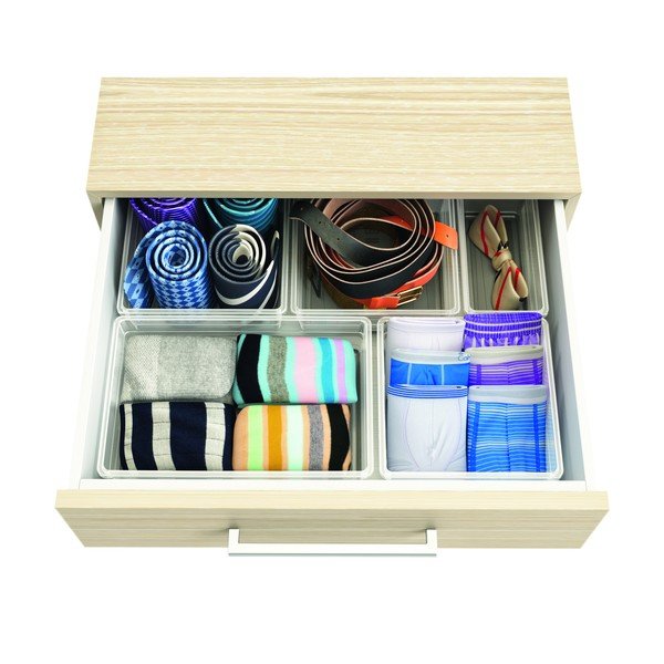 Organizatoare  de baie din plastic  2 buc Sistemo - Curver-image-2