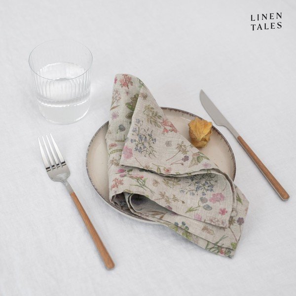 Șervețele 2 buc. din in Botany 2 – Linen Tales-image-1