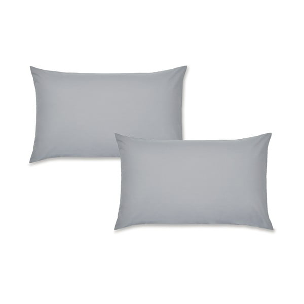 Fețe de pernă 2 buc. din bumbac percale 75x50 cm Easy Iron Percale – Catherine Lansfield