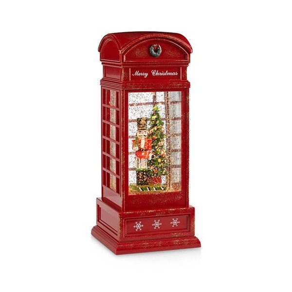 Decorațiune luminoasă de Crăciun Markslöjd Mister Telephone, roșu