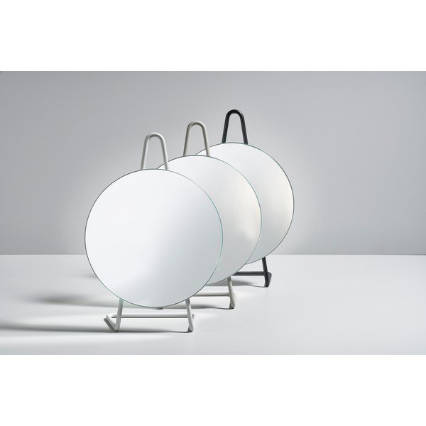 Oglindă cosmetică pentru masă Zone A-Mirror Soft Grey, ø 31 cm, gri-image-3