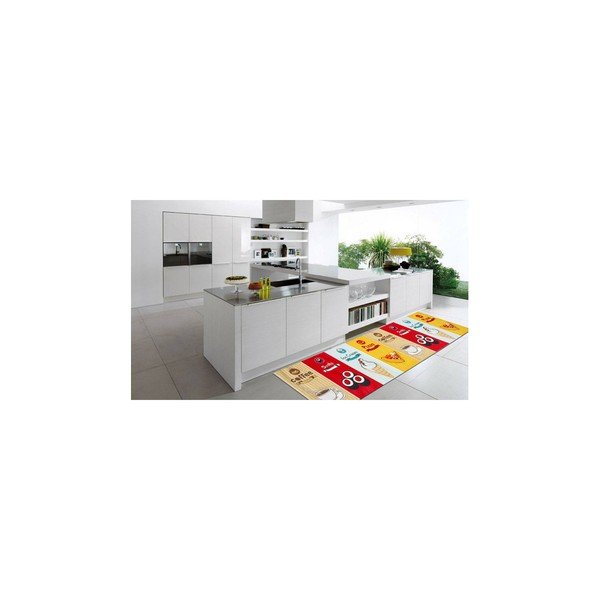 Covor pentru bucătărie foarte rezistent Webtapetti Fastfood, 60 x 150 cm-image-2