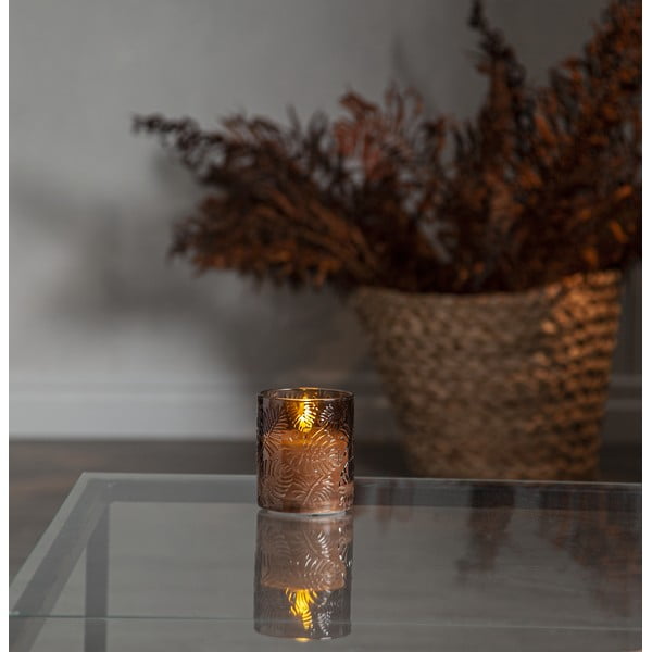 Lumânare LED (înălțime 10 cm) Flamme Leaf – Star Trading-image-4