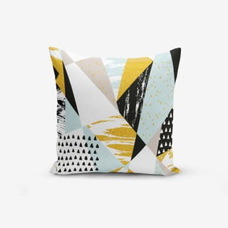 Față de pernă cu amestec din bumbac Minimalist Cushion Covers Modern Geometric, 45 x 45 cm
