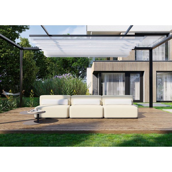 Canapea modulară de grădină bej 306 cm Straw – Sit Sit-image-4
