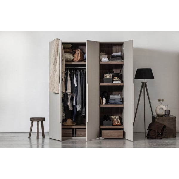 Dulap modular gri 165x210 cm Rens – WOOOD-image-4