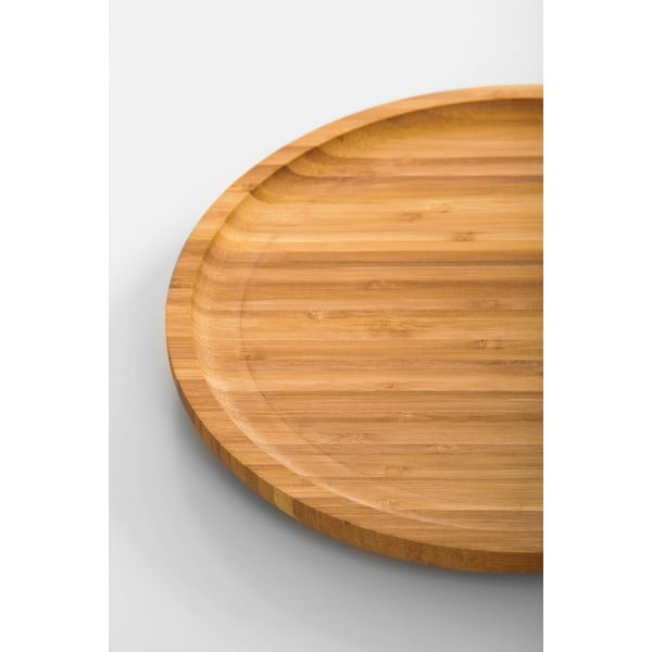 Tavă rotativă din bambus Bambum Lily, 28 cm-image-2