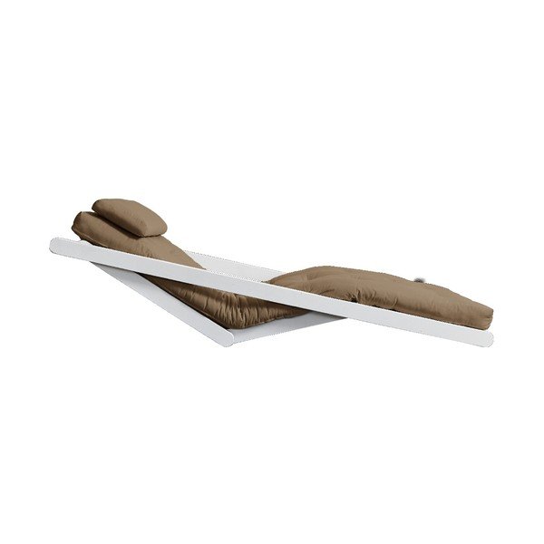 Șezlong variabil KARUP Design Figo White/Mocca-image-4