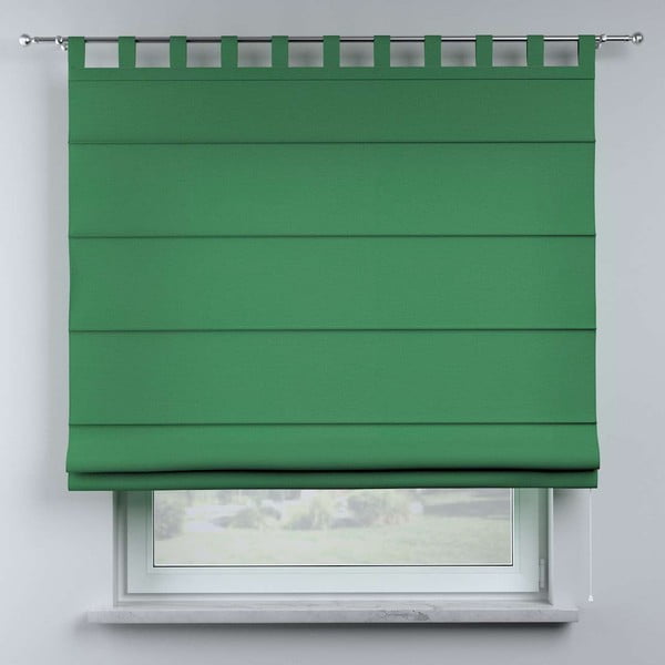 Jaluzea romană verde 170x130 cm Happiness - Yellow Tipi-image-1